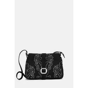 Desigual poșetă POKER FACE POSADAS MI culoarea negru, 25WAXPBH imagine