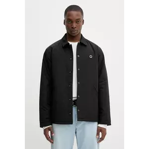 Kenzo geacă cu două fețe culoarea negru, de tranziție, FF65BL0669NT imagine