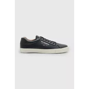 AllSaints sneakers din piele UNDGRND LTHR LOW TOP culoarea negru, M058FB imagine
