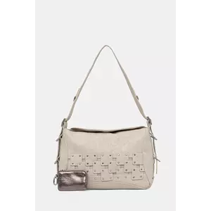 Desigual poșetă NEW PATCH 2 PIEDRA culoarea bej, 25WAXPBR imagine