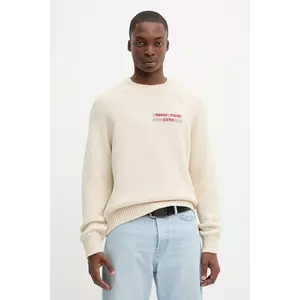 Kenzo pulover de lână culoarea bej, călduros, FF65PU7453CF imagine