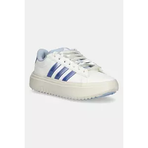 adidas sneakers Grand Court Platform culoarea bej, JR0706 imagine