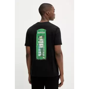 Iceberg tricou din bumbac culoarea negru, cu imprimeu, F049 6325 imagine