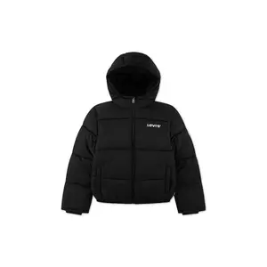 Levi's geacă copii HVWT PUFFER WITH LOGO ELAS culoarea negru, 8EN633 imagine