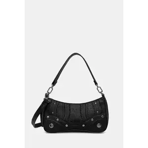 Desigual poșetă EMBRO PATCH ALSACIA B culoarea negru, 25WAXPA9 imagine