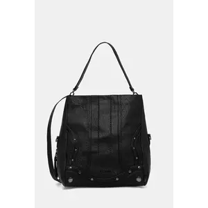 Desigual poșetă EMBRO PATCH LOVERTY B culoarea negru, 25WAXPAA imagine