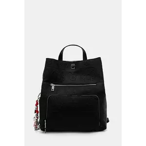 Desigual rucsac ALL MICKEY SUMY culoarea negru, mic, cu imprimeu, 25WAKP02 imagine