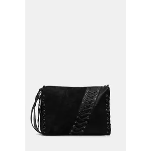 Desigual poșetă TANGO BLACK PATCH LEI culoarea negru, 25WAXP79 imagine