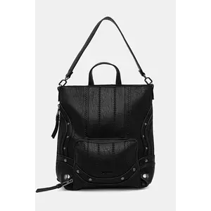Desigual rucsac EMBRO PATCH PRETORIA culoarea negru, mic, 25WAKP24 imagine