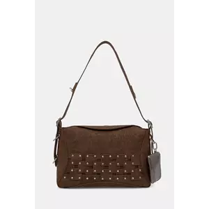 Desigual poșetă NEW PATCH 2 CHOCO culoarea maro, 25WAXPBP imagine