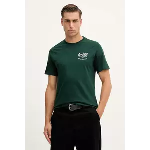 Barbour tricou din bumbac culoarea verde, cu imprimeu, MTS1347 imagine