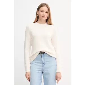 Barbour pulover de lână culoarea bej, LKN1666 imagine