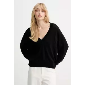 IRO pulover de lână culoarea negru, light, WP12HARU imagine
