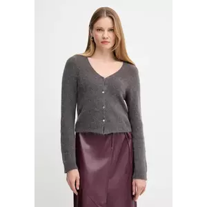 OUI cardigan de lână culoarea gri, light, 94143 imagine
