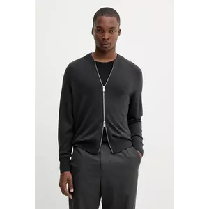 BARENA VENEZIA cardigan din lână Knitwear Dugo culoarea gri, KNU5291.504 imagine