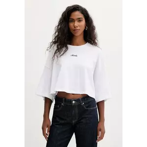 Marella tricou din bumbac culoarea alb, 2523976104200 imagine