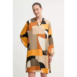 Joseph Ribkoff rochie culoarea portocaliu, mini, drept, 253218 imagine