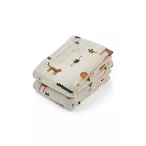 Liewood scutec de bumbac pentru bebeluși Lewis 2-pack LW18149 imagine