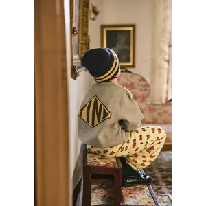 Tinycottons hanorac de bumbac pentru copii DIAMOND TINY GRAPHIC SWEATSHIRT culoarea gri, cu imprimeu, AW25-297 imagine