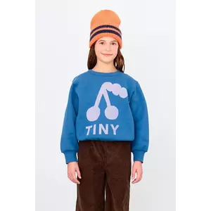 Tinycottons hanorac de bumbac pentru copii CHERRY GRAPHIC SWEATSHIRT cu imprimeu, AW25-279 imagine