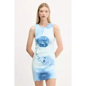 Desigual rochie FOTOAZUL mini, mulată, 25WWVW31 imagine