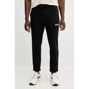 Napapijri pantaloni de trening M-Gori culoarea negru, uni, NP0A88UH9411 imagine