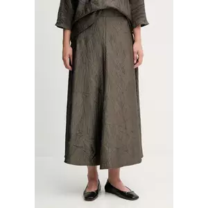 Joseph Ribkoff fustă culoarea verde, maxi, evazați, 253248 imagine