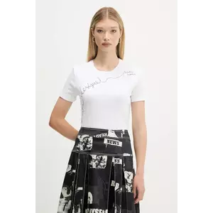 Desigual tricou CHARLY culoarea alb, 25WWTK08 imagine