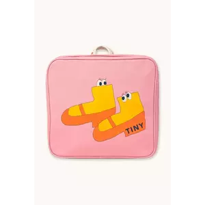 Tinycottons ghiozdan copii WALK TODDLER BACKPACK culoarea roz, mic, cu imprimeu, AW25-511 imagine