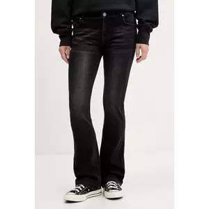 adidas Originals jeans Slim Denim medium waist, KE9802 imagine