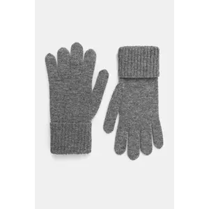Weekend Max Mara mănuși de lână ZAMIANEW culoarea gri, 2525566055600 imagine