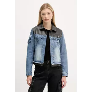 Desigual geacă jeans CONSTRA de tranziție, 25WWED16 imagine