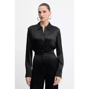 BOSS cămașă culoarea negru, cu guler clasic, regular, 50542007 imagine