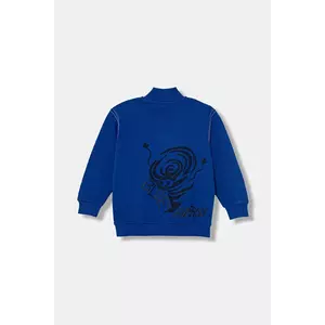 United Colors of Benetton hanorac de bumbac pentru copii cu imprimeu, 3NBMG5042 imagine