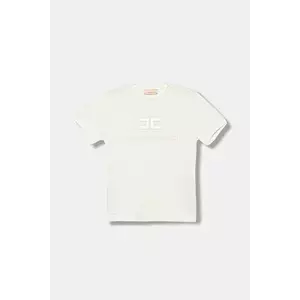 Elisabetta Franchi tricou copii culoarea alb, EFTS250.0.JE006 imagine