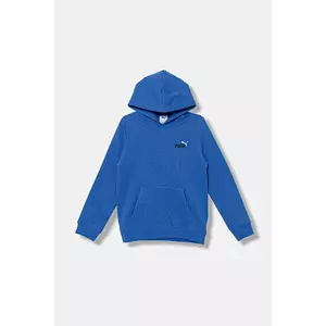 Puma bluză copii ESS 2 COLOR Small No. 1 Logo Hoodie FL culoarea negru, cu glugă, uni, 685825 imagine