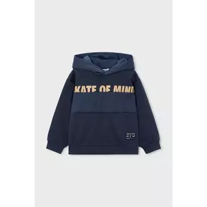 Mayoral bluză culoarea bleumarin, cu glugă, 4409 imagine