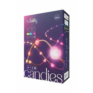 Twinkly ghirlandă led inteligentă 100 RGB LED serca, 6 mb imagine