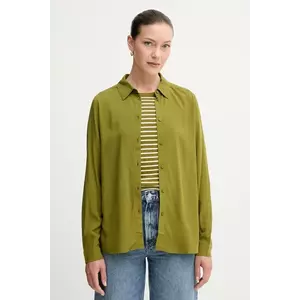 United Colors of Benetton cămașă culoarea roz, cu guler clasic, regular, 5WPWDQ0B0 imagine