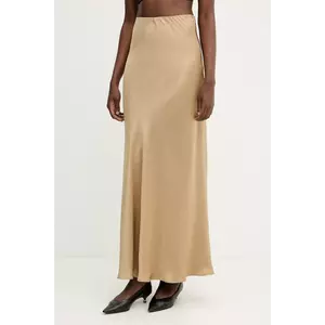 Liviana Conti fustă culoarea verde, maxi, evazati, F5WS86 imagine