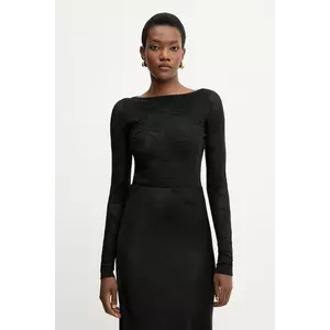 Liviana Conti pulover culoarea negru, light, F5WG26 imagine