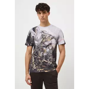 Medicine tricou din bumbac culoarea gri, modelator imagine