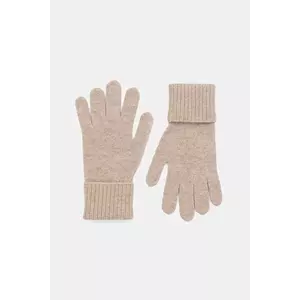 Weekend Max Mara mănuși de lână ZAMIANEW culoarea bej, 2525566055600 imagine