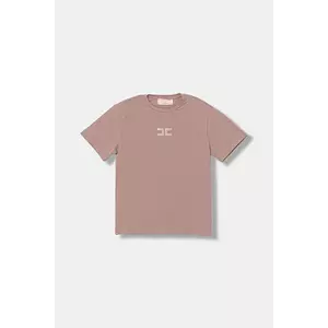 Elisabetta Franchi tricou copii culoarea roz, EFTS247.0.JE006 imagine