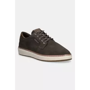 Gant sneakers din piele intoarsă Wenprep culoarea maro, 31633032 imagine
