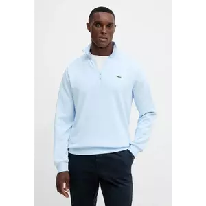 Lacoste hanorac de bumbac neted, SH9774 imagine