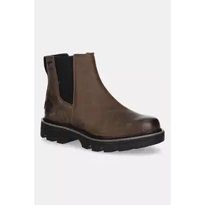 Sorel cizme REVEL RD CHELSEA WP culoarea maro, cu toc plat, 2144881256 imagine
