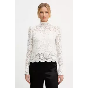 Luisa Spagnoli bluza culoarea alb, neted, 542594 imagine