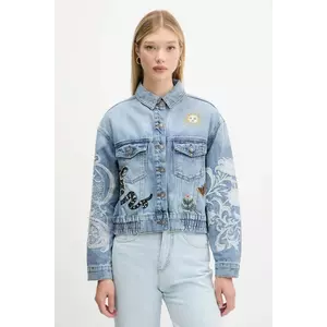 Desigual geaca jeans LANDER de tranzitie, 25WWED07 imagine