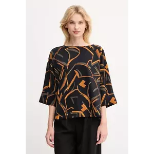 Joseph Ribkoff bluza culoarea negru, modelator, 253238 imagine